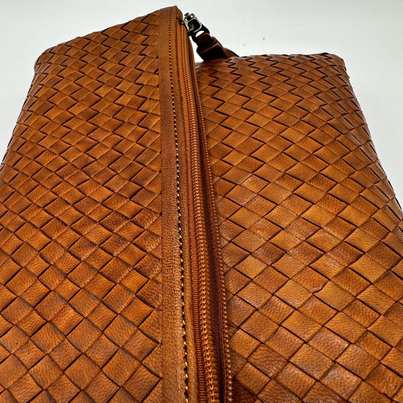 Flecht Mini Brown - Handgemacht aus Leder - Lugoma