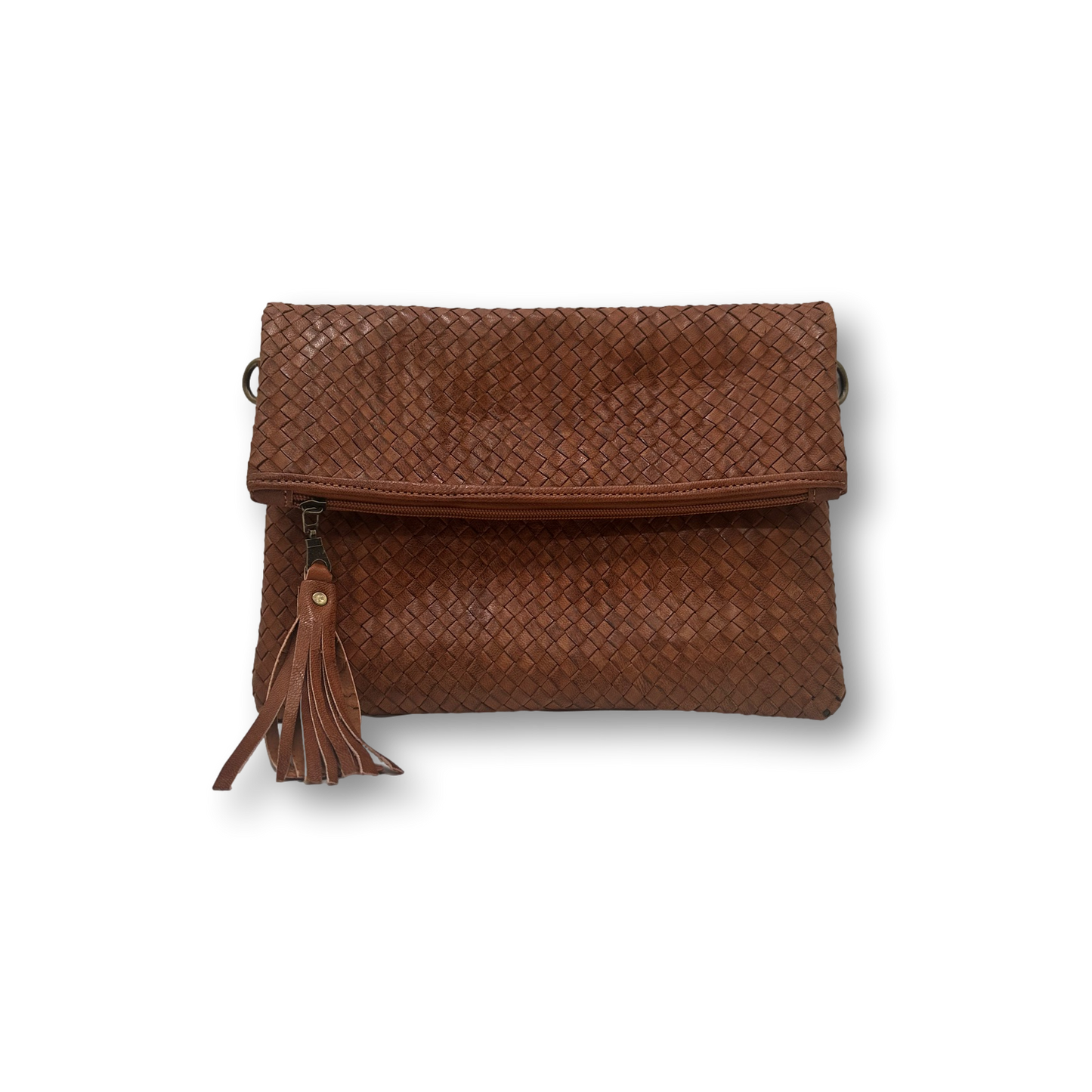 Flecht Mini Brown - Handgemacht aus Leder - Lugoma