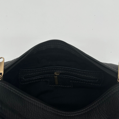 Rex Bag Black - Handgemachte Tasche aus Leder - Lugoma